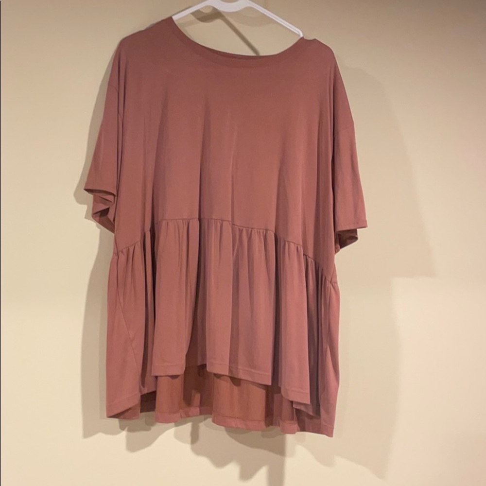 Pink AE babydoll top